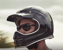 Torc T3 Retro Moto Helmet Solids -Motorcycle Helmet Store torc t3 helmet solid gloss black worn 04890.1645303169