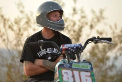 Torc T3 Retro Moto Helmet Solids -Motorcycle Helmet Store torc t3 nardo grey helmet worn 85143.1645303233