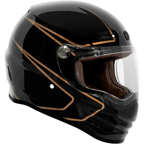 Torc T-9 Retro Deep Stage Helmet 5 Torc T-9 Retro Deep Stage Helmet - Image 3