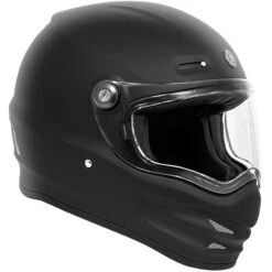 Torc T-9 Retro Helmet Solids -Motorcycle Helmet Store torc t9 helmet solid flat black right 16822.1650669438