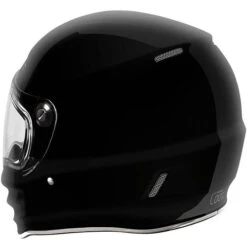 Torc T-9 Retro Helmet Solids -Motorcycle Helmet Store torc t9 helmet solid gloss black back 95156.1650669463