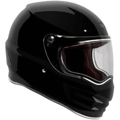 Torc T-9 Retro Helmet Solids -Motorcycle Helmet Store torc t9 helmet solid gloss black right 59766.1650669454