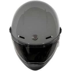 Torc T-9 Retro Helmet Solids -Motorcycle Helmet Store torc t9 helmet solid gloss grey top 99486.1650669420
