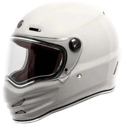 Torc T-9 Retro Helmet Solids -Motorcycle Helmet Store torc t9 helmet solid gloss white 78309.1650669468
