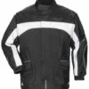 Tourmaster Elite 3 Rain Jacket Men's -Motorcycle Helmet Store tourmaster elite 3 rain jacket black white front 52346.1470358761