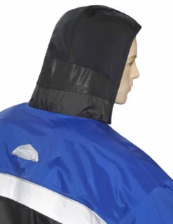 Tourmaster Elite 3 Rain Jacket Men's -Motorcycle Helmet Store tourmaster elite 3 rain jacket blue hood 13603.1470358764