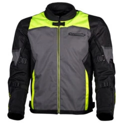 Tourmaster Intake Mens Jacket -Motorcycle Helmet Store tourmaster intake mens jacket black hi viz 98537.1676941410