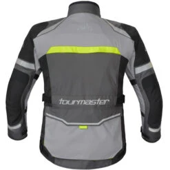 Tourmaster Mariner Laminated Jacket -Motorcycle Helmet Store tourmaster mariner jacket gray hi viz back 41874.1676625152