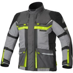 Tourmaster Mariner Laminated Jacket -Motorcycle Helmet Store tourmaster mariner jacket gray hi viz 50966.1676625145