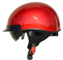 Vega Rebel Warrior Helmet Solid -Motorcycle Helmet Store vega warrior helmet red 62064.1581514701