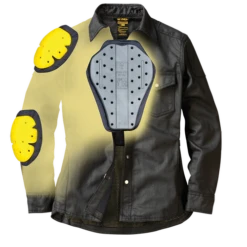 Scorpion Covert Wax Women's Riding Shirt -Motorcycle Helmet Store womens covert wax kevlar safe tech armor 88484.1664239806