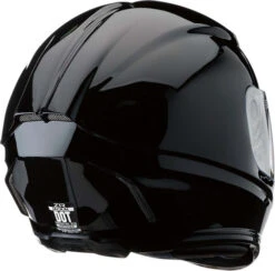 Z1R Jackal Helmet Solids -Motorcycle Helmet Store z1r jackal helmet gloss black back 80763.1523016528