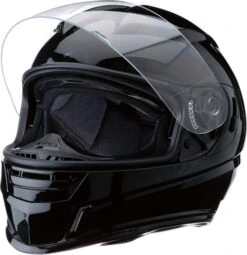 Z1R Jackal Helmet Solids -Motorcycle Helmet Store z1r jackal helmet gloss black front 82413.1523016525