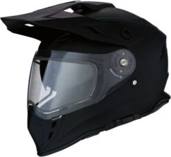 Z1R Range Snow Helmet Solids - Dual Shield -Motorcycle Helmet Store z1r range snow helmet dual shield flat black 78818.1608342003