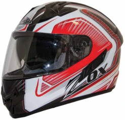 Zox Kanaga Vanity Helmet -Motorcycle Helmet Store zox kanaga vanity red black 08656.1528164003